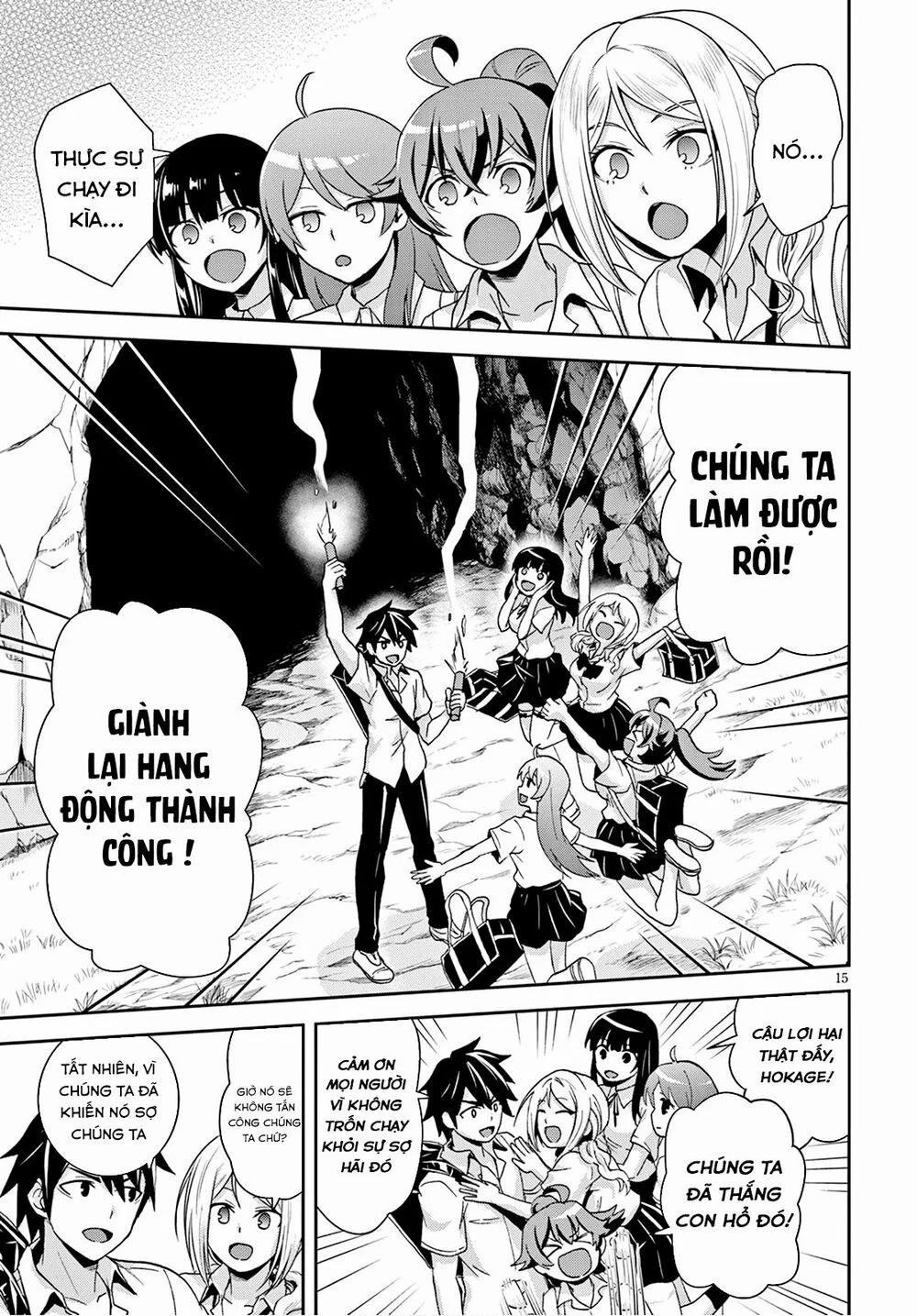 Gakkou No Minna To Isekai No Mujintou Ni Tenishitakedo Ore Dake Rakushou Desu 2 trang 16