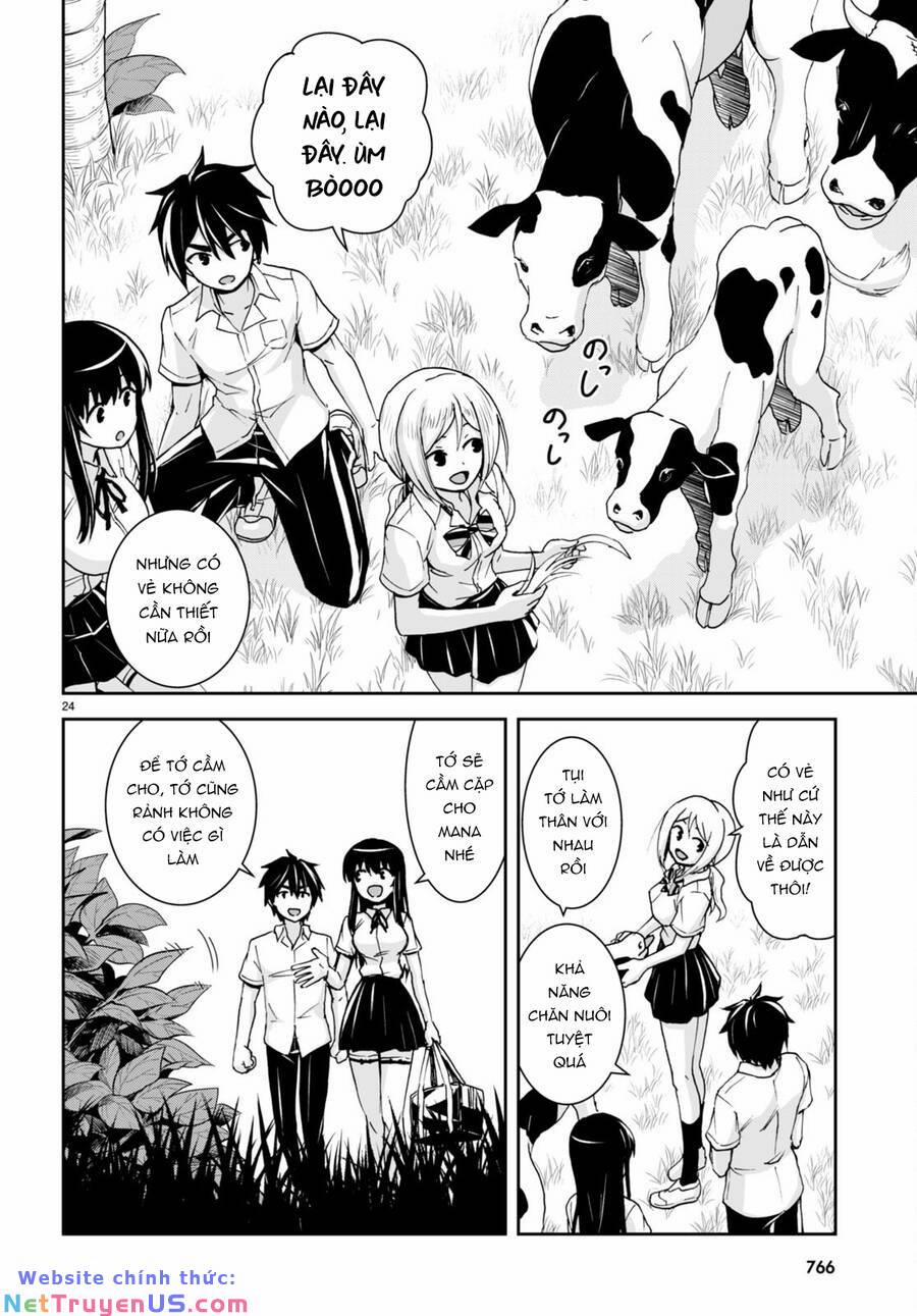 Gakkou No Minna To Isekai No Mujintou Ni Tenishitakedo Ore Dake Rakushou Desu 21 trang 27