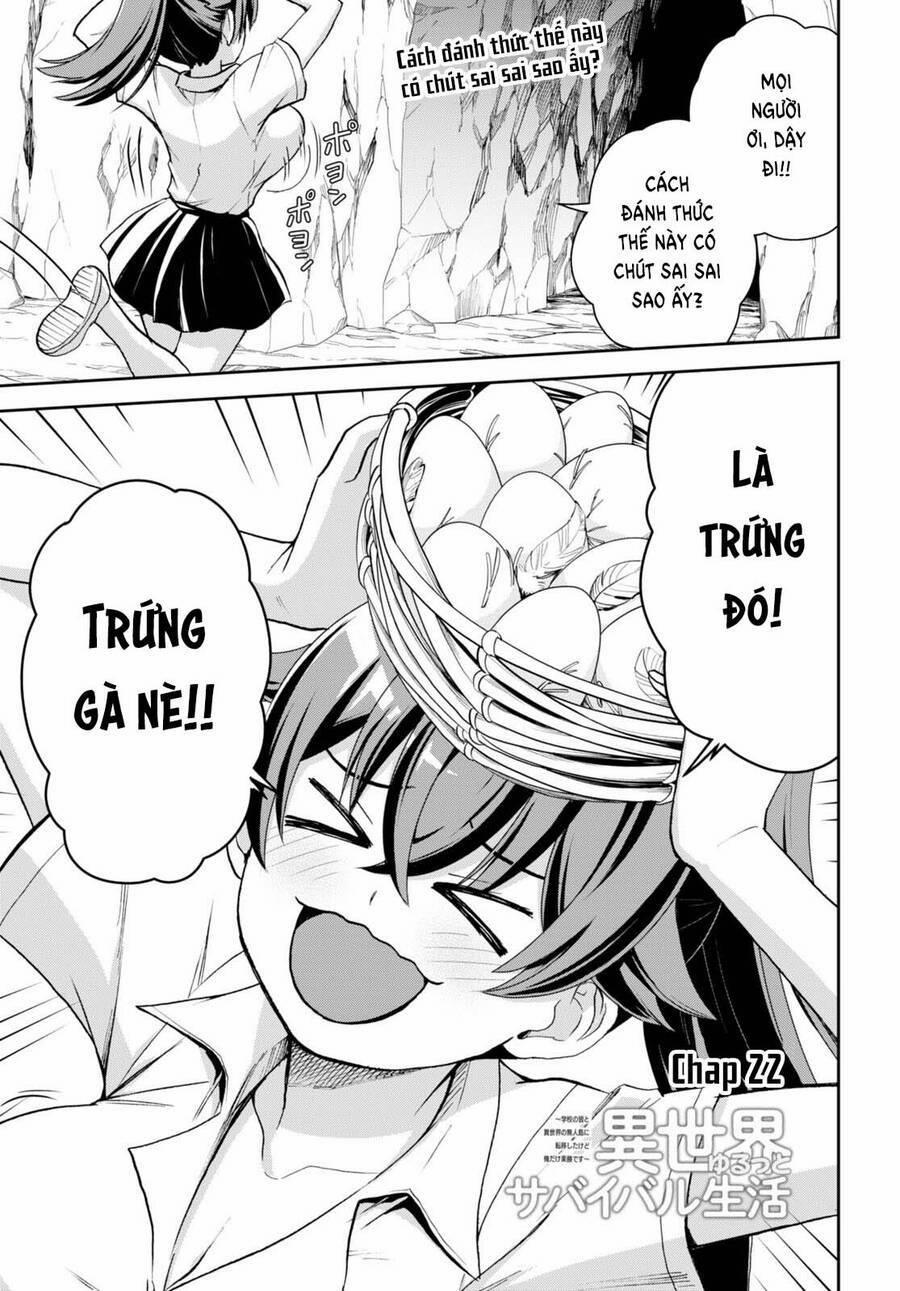 Gakkou No Minna To Isekai No Mujintou Ni Tenishitakedo Ore Dake Rakushou Desu 22 trang 4