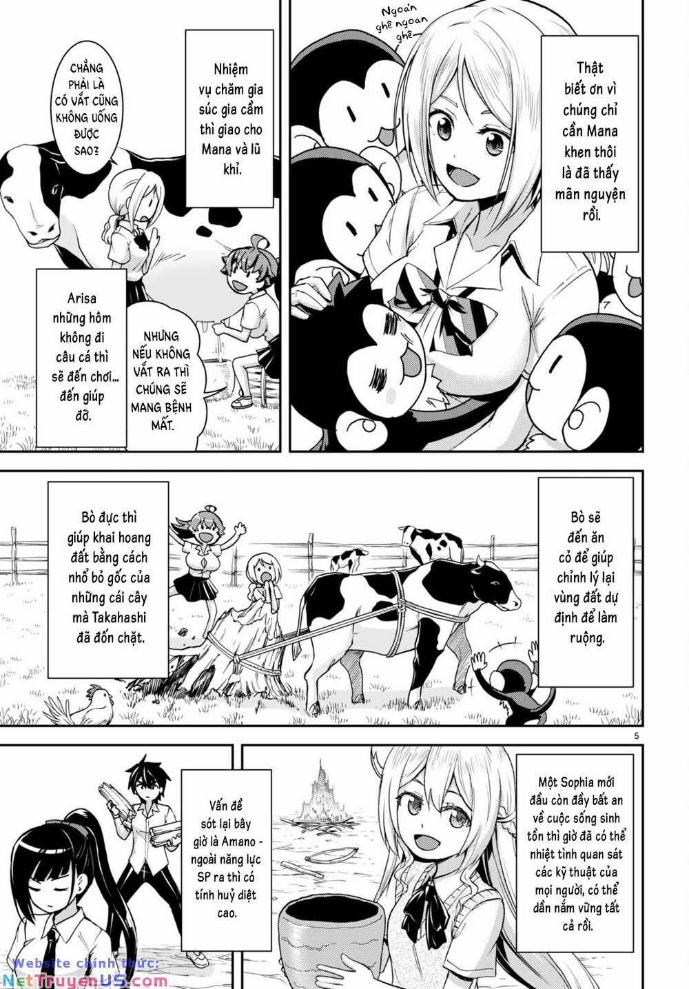 Gakkou No Minna To Isekai No Mujintou Ni Tenishitakedo Ore Dake Rakushou Desu 24 trang 8