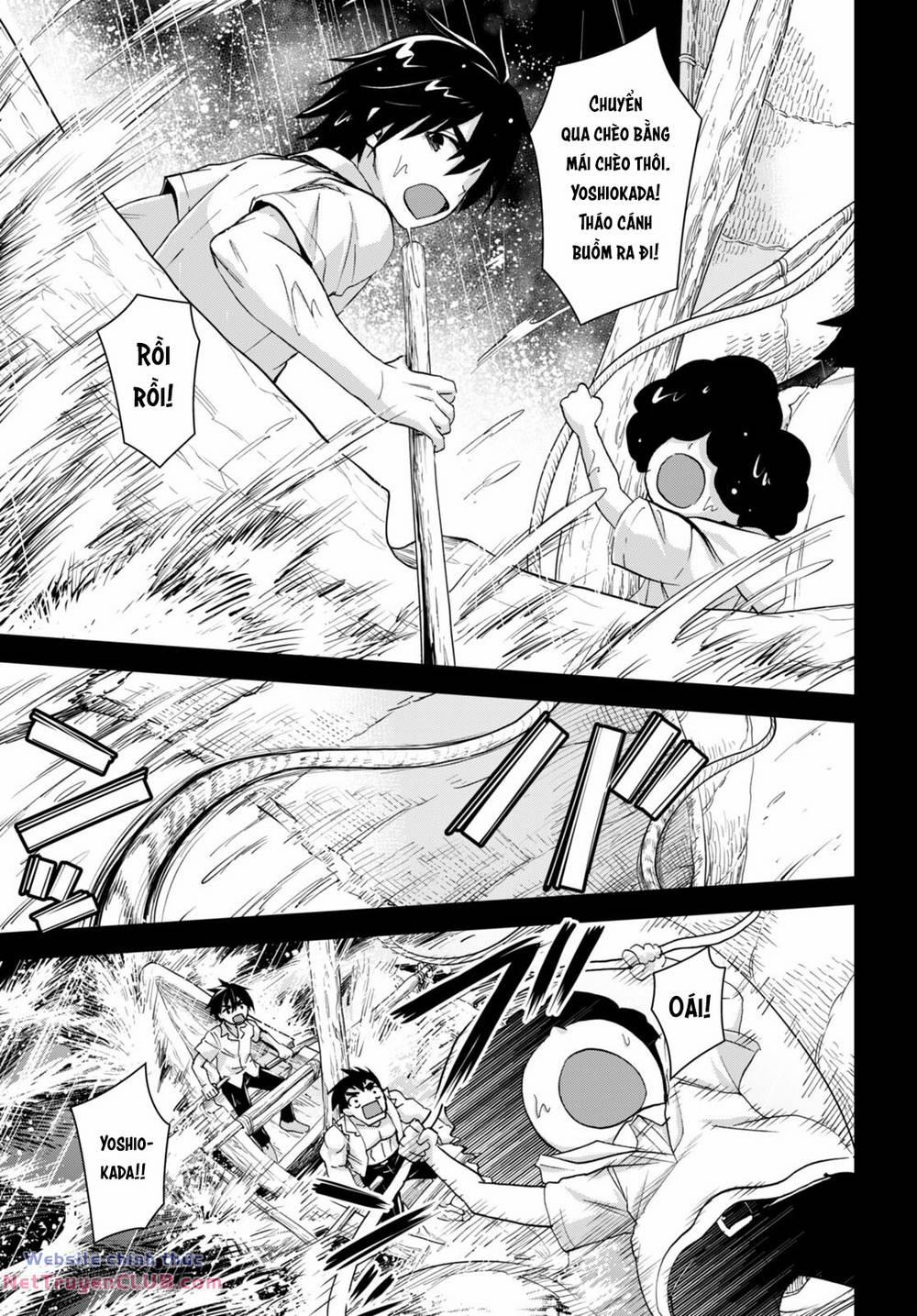 Gakkou No Minna To Isekai No Mujintou Ni Tenishitakedo Ore Dake Rakushou Desu 25 trang 16