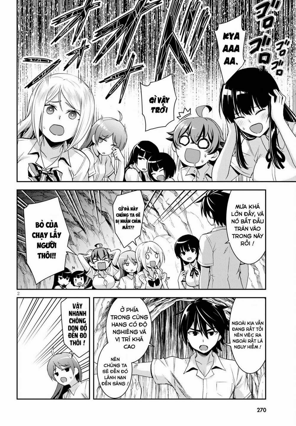 Gakkou No Minna To Isekai No Mujintou Ni Tenishitakedo Ore Dake Rakushou Desu 8 trang 3