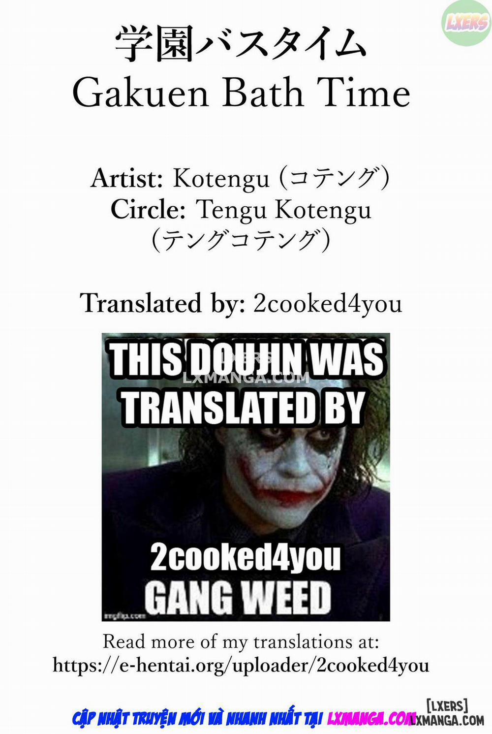 Gakuen Bath Time Oneshot trang 21