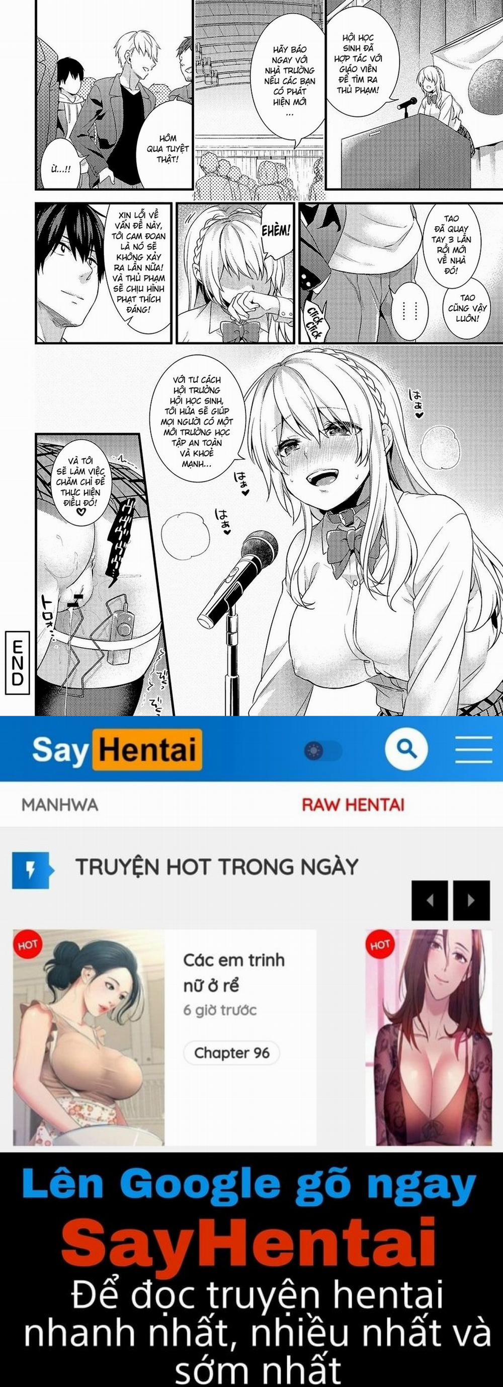 Gakuen no Ojou-sama ga Roshutsukyou no Dohentai datta Hanashi 4 END trang 24