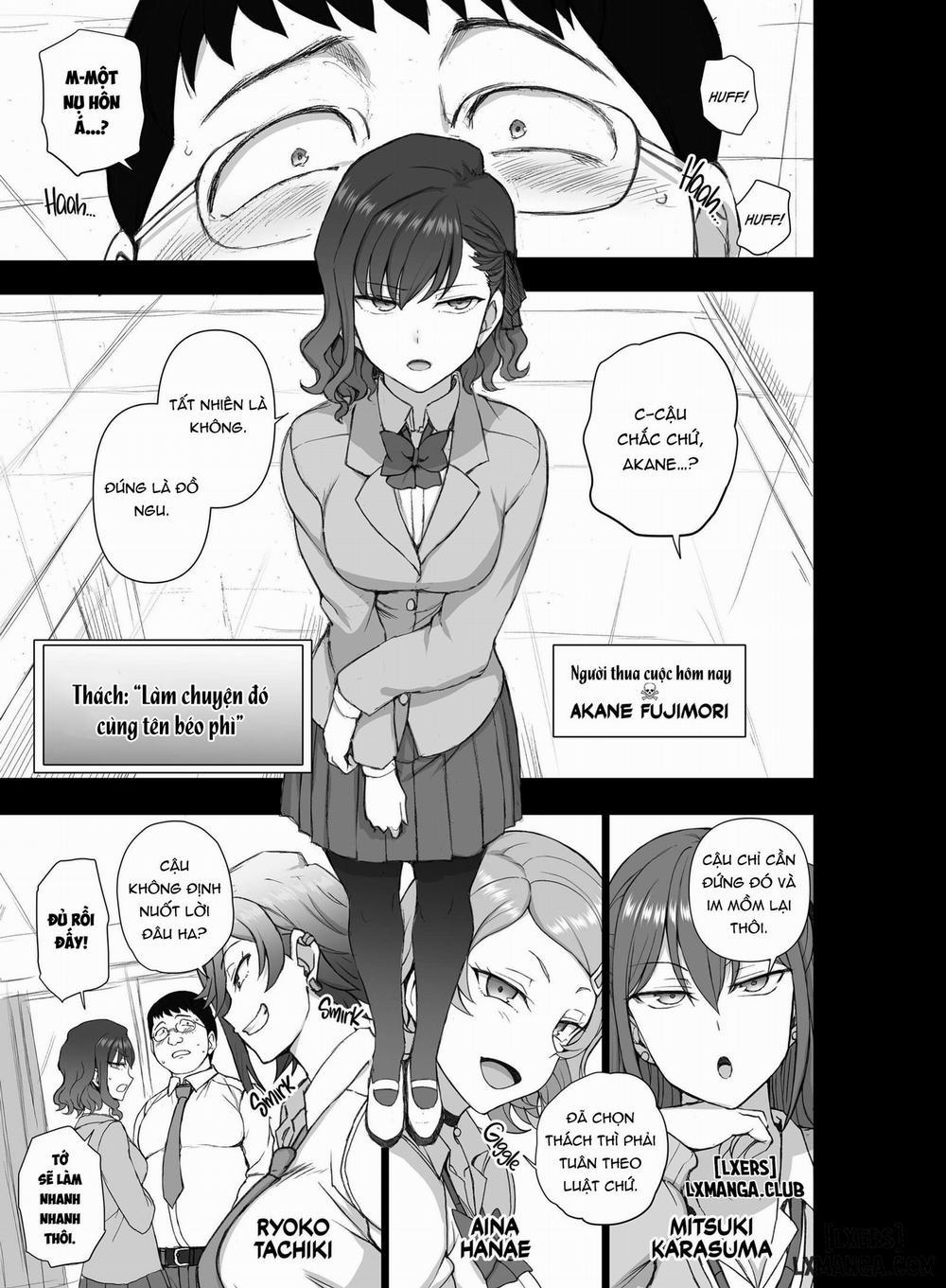 Gal-tachi ni Kimogararenagara H na Batsu Game o Shita Toki no Hanashi. Oneshot trang 4
