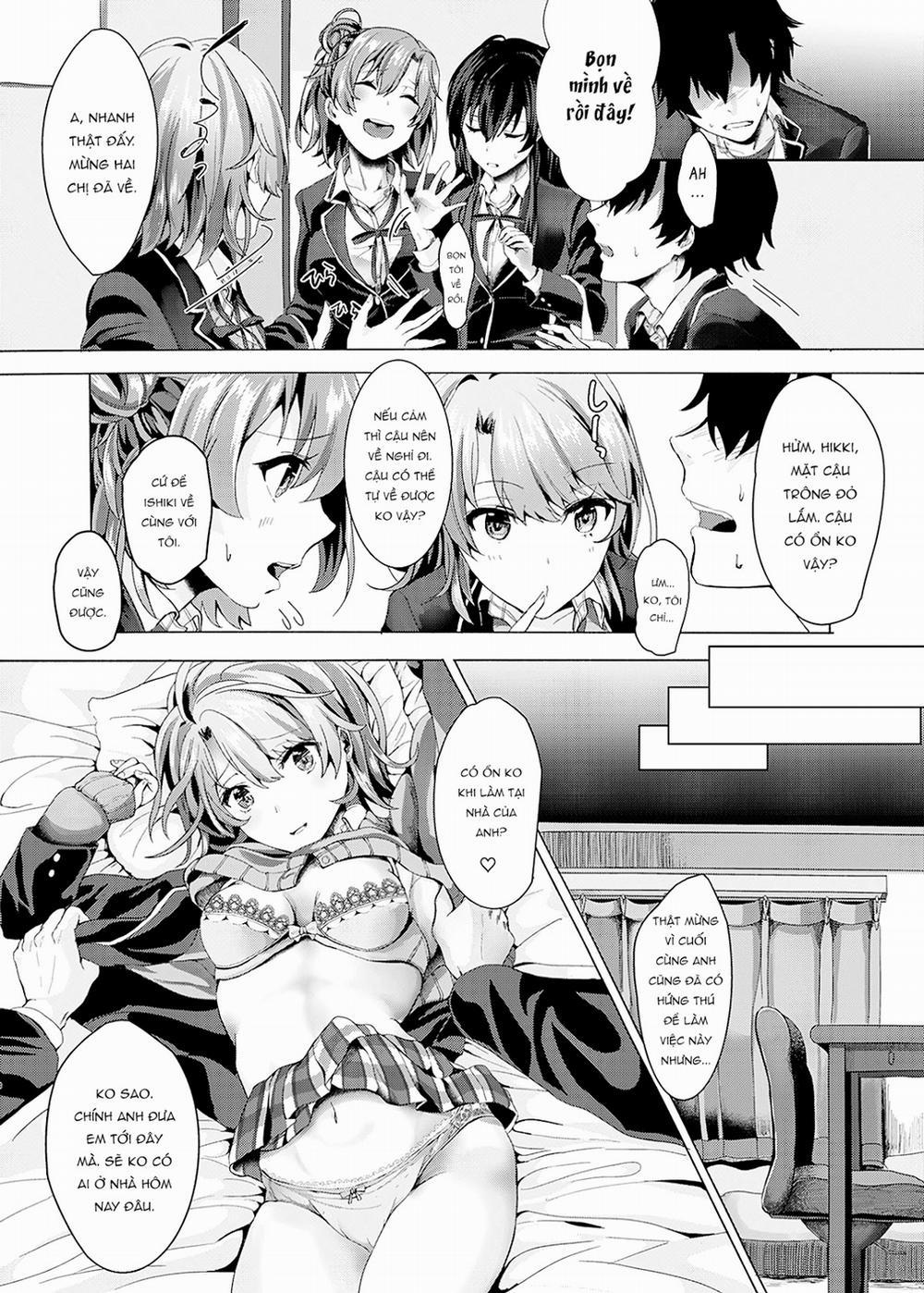 Gaman shite, Hoshigatte. (Yahari Ore No Seishun Love Come Wa Machigatteiru) Oneshot trang 6
