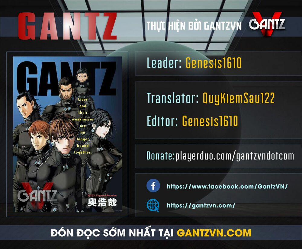 Gantz Full Color 0 Những Thứ Không Thể Bị Xóa Bỏ trang 0
