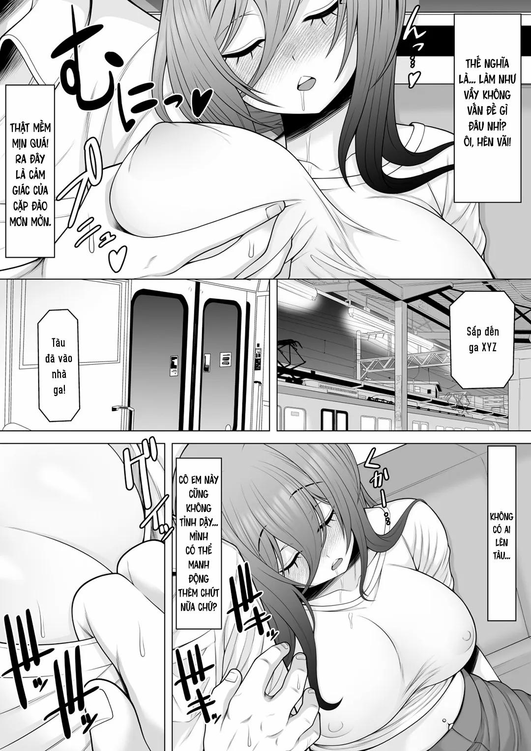 Gặp cô nàng say khướt trên chuyến tàu cuối Oneshot trang 7