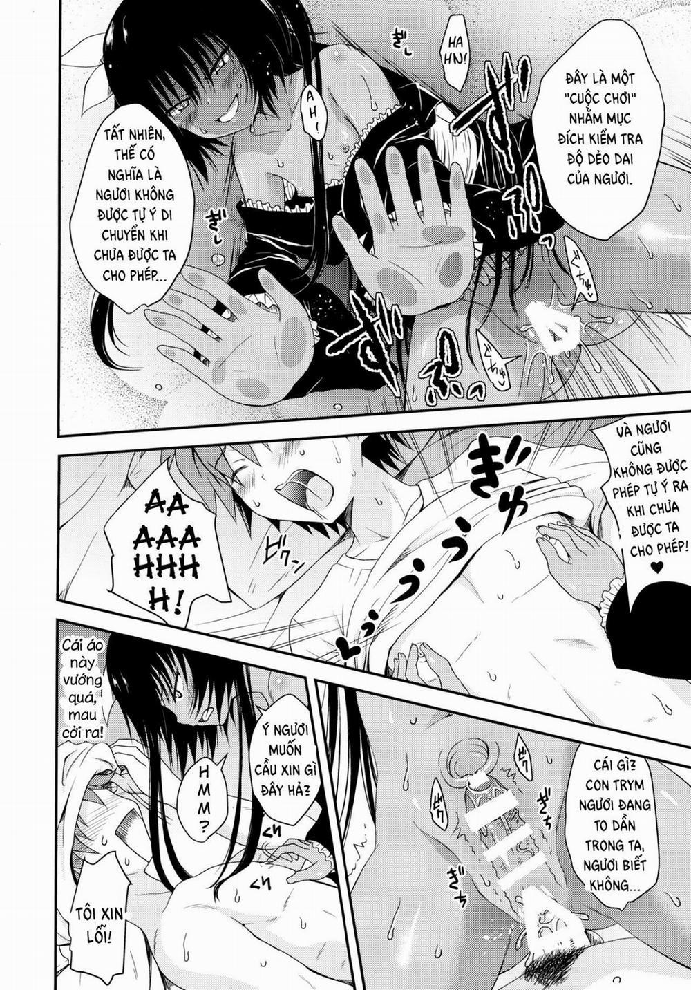 Geboku ni totte wa Gohoubi desu (To Love-Ru Darkness) Oneshot trang 13