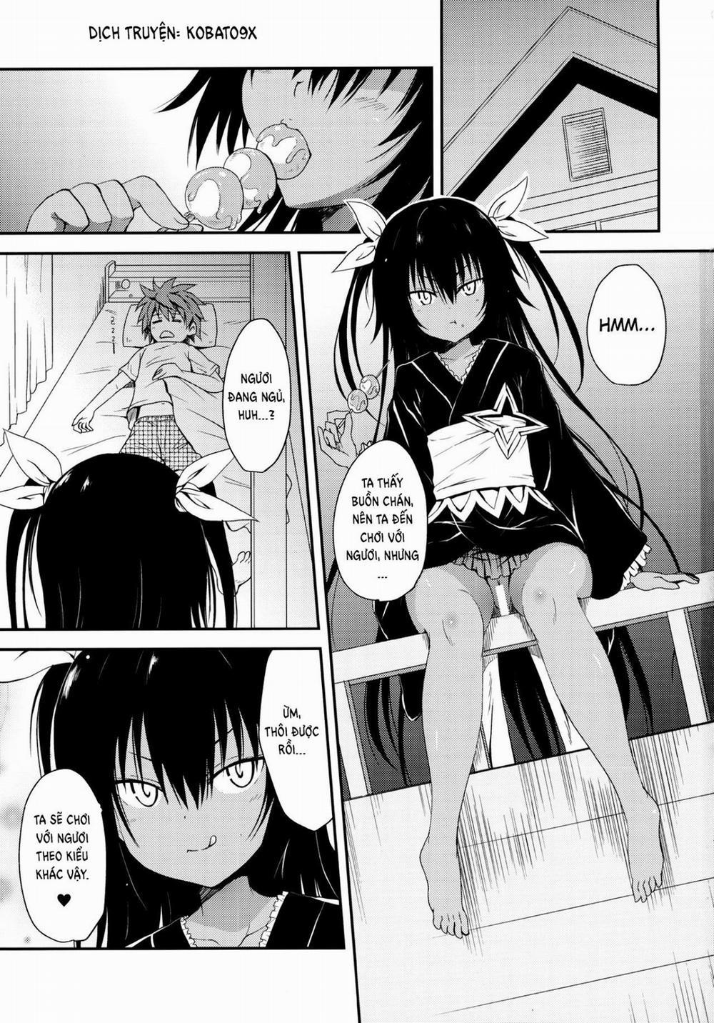 Geboku ni totte wa Gohoubi desu (To Love-Ru Darkness) Oneshot trang 2