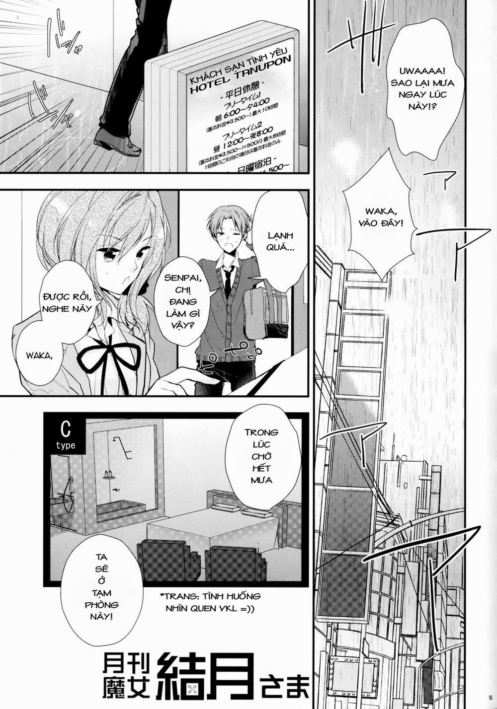 Gekkan Majo Yuzuki-sama (Gekkan Shoujo Nozaki-kun) Oneshot trang 4