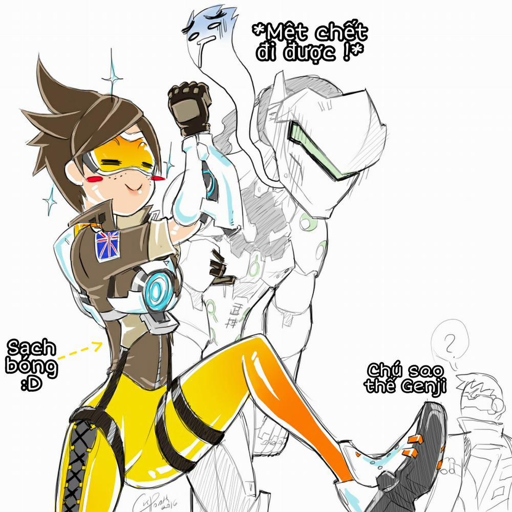Genji X Tracer (Overwatch) Oneshot trang 15