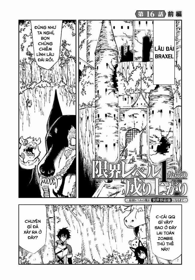 Genkai Level 1 Kara No Nariagari: Saijaku Level No Ore Ga Isekai Saikyou Ni Naru Made 16 trang 0