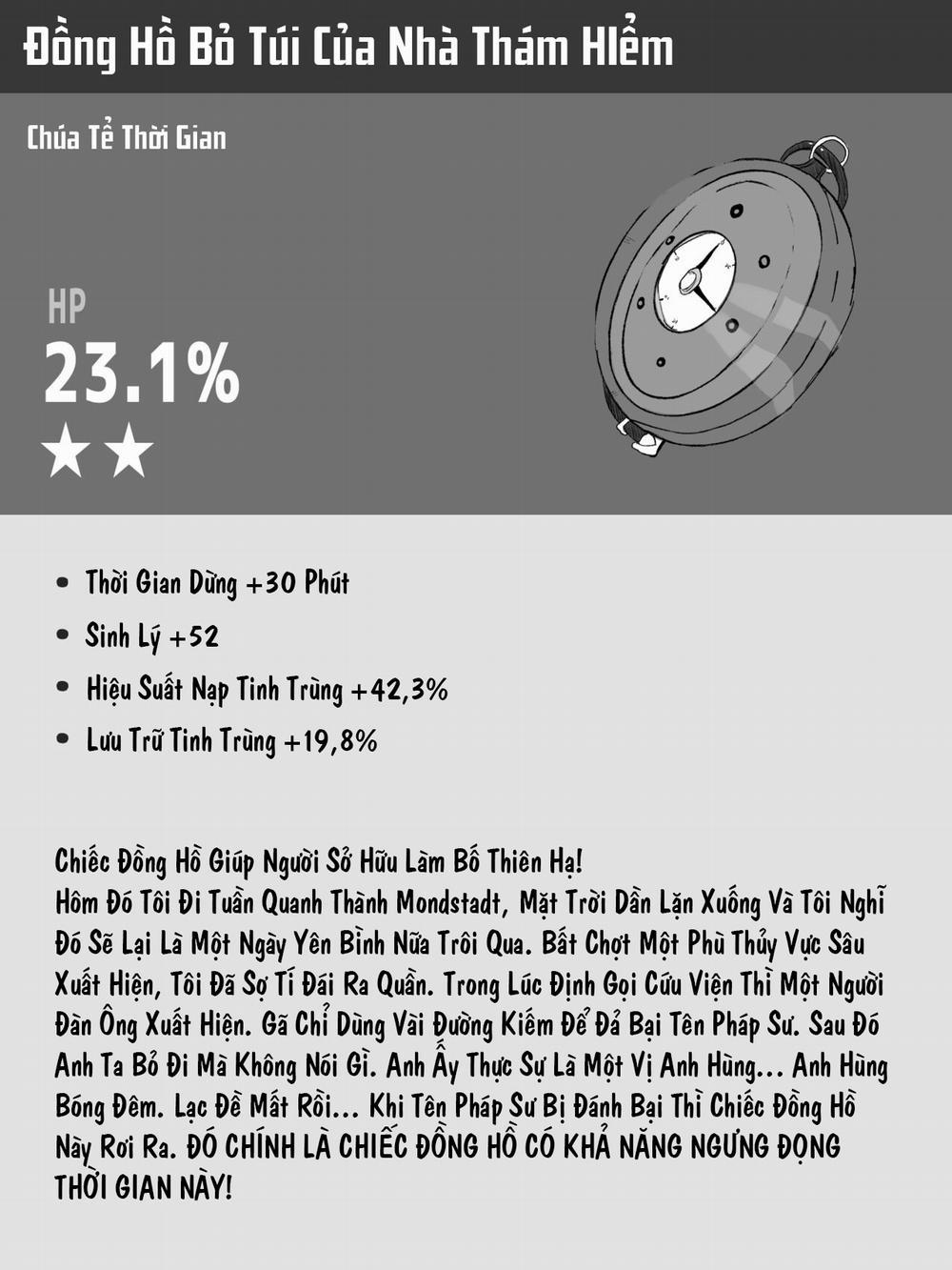 Genshin - Ngưng Đọng Thời Gian! Part 0 trang 10