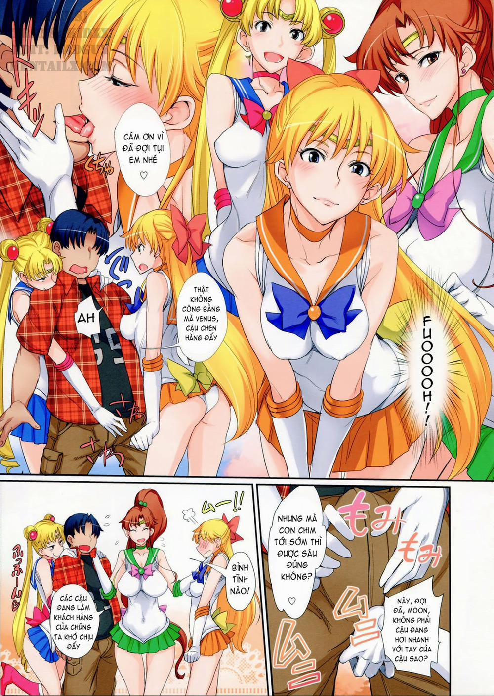 Getsu Ka Sui Moku Kin Do Nichi 2 (Sailor Moon) Oneshot trang 4