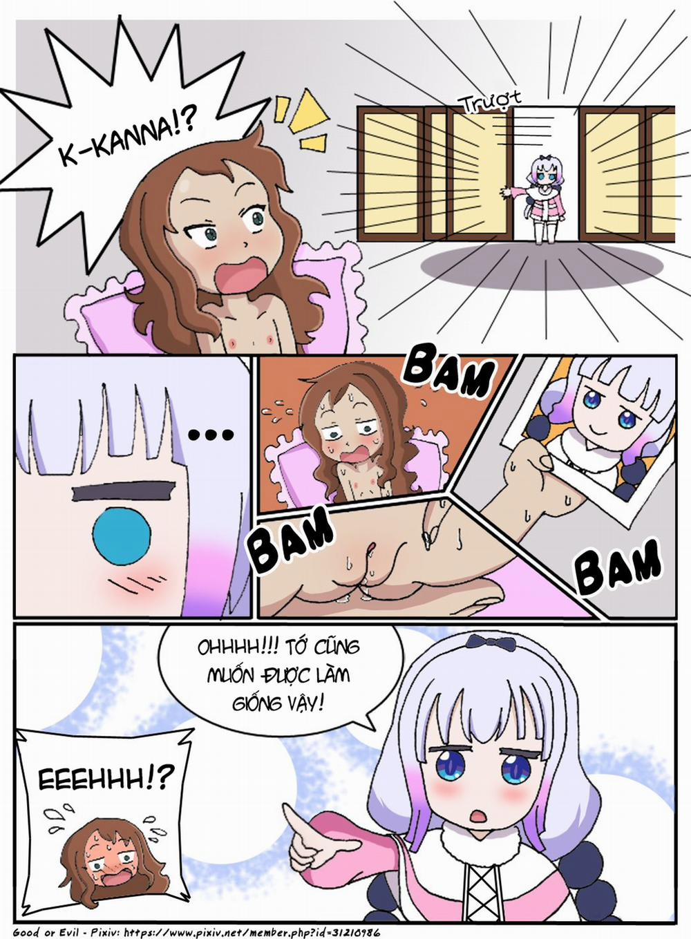 Getting Caught! (Miss Kobayashi's Dragon Maid) OneShot trang 4