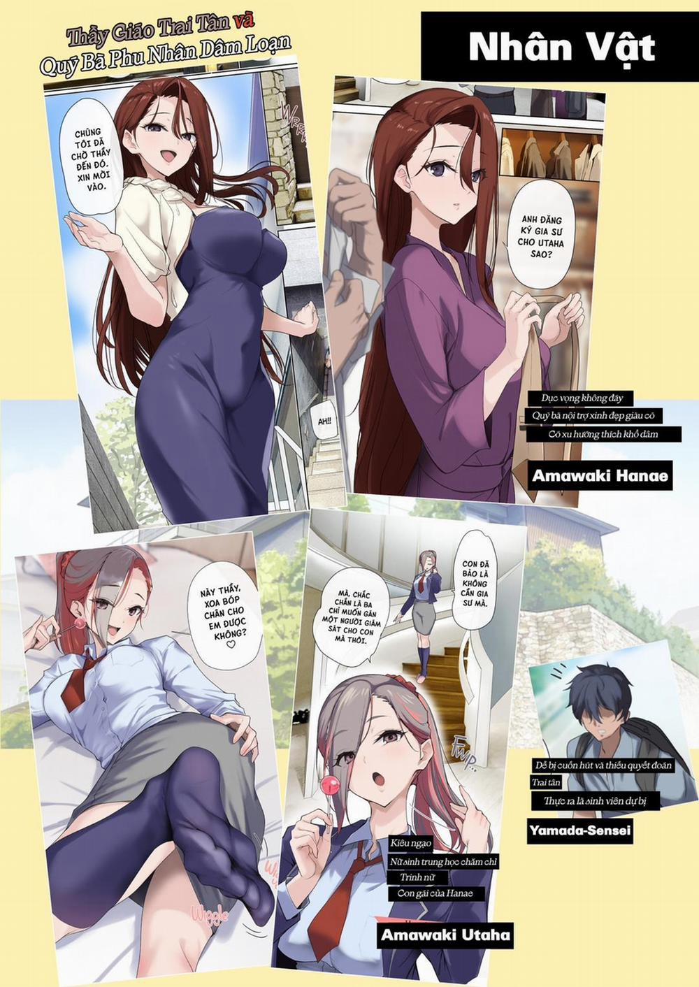 Gia sư trai tân và quý bà dâm loạn 1 trang 3