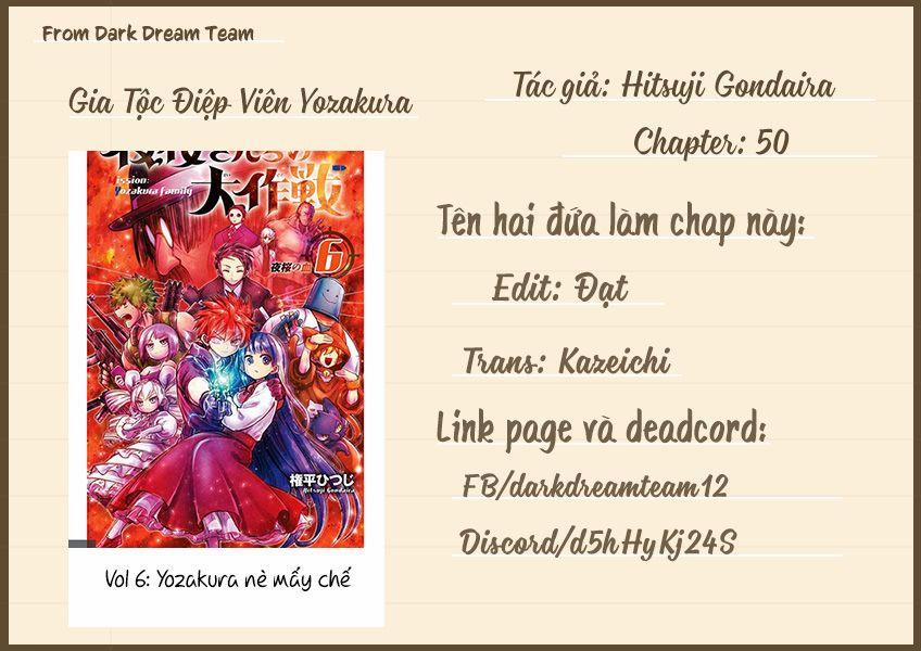 Gia Tộc Điệp Viên Yozakura 0.0 ix trang 0