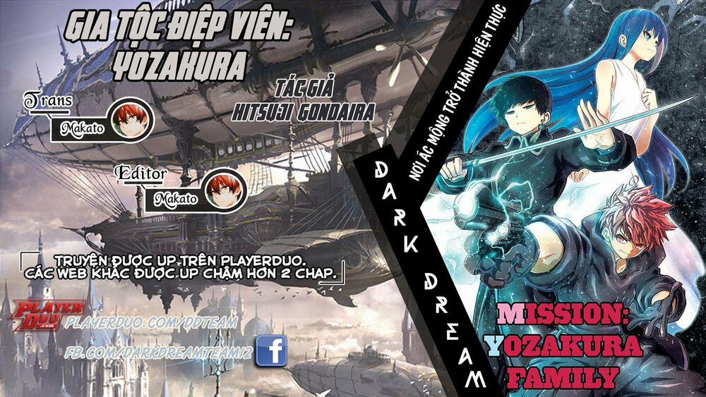 Gia Tộc Điệp Viên Yozakura 10 trang 0