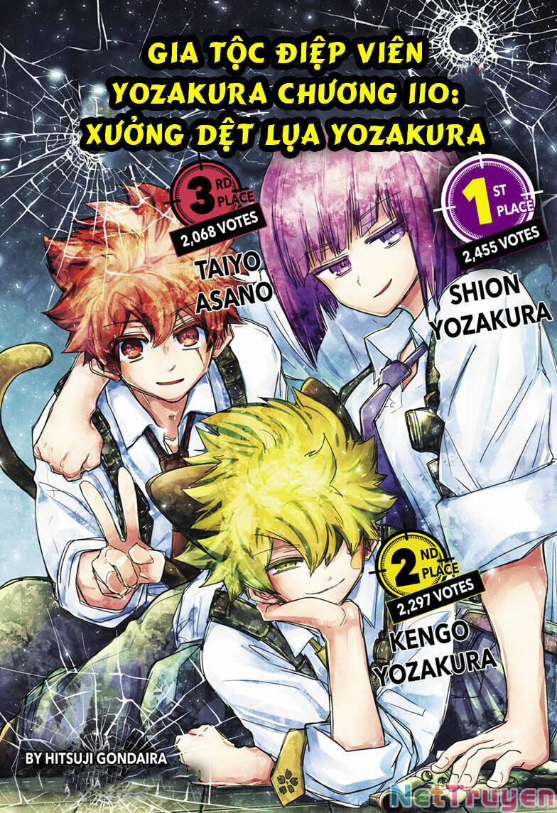 Gia Tộc Điệp Viên Yozakura 110 trang 0