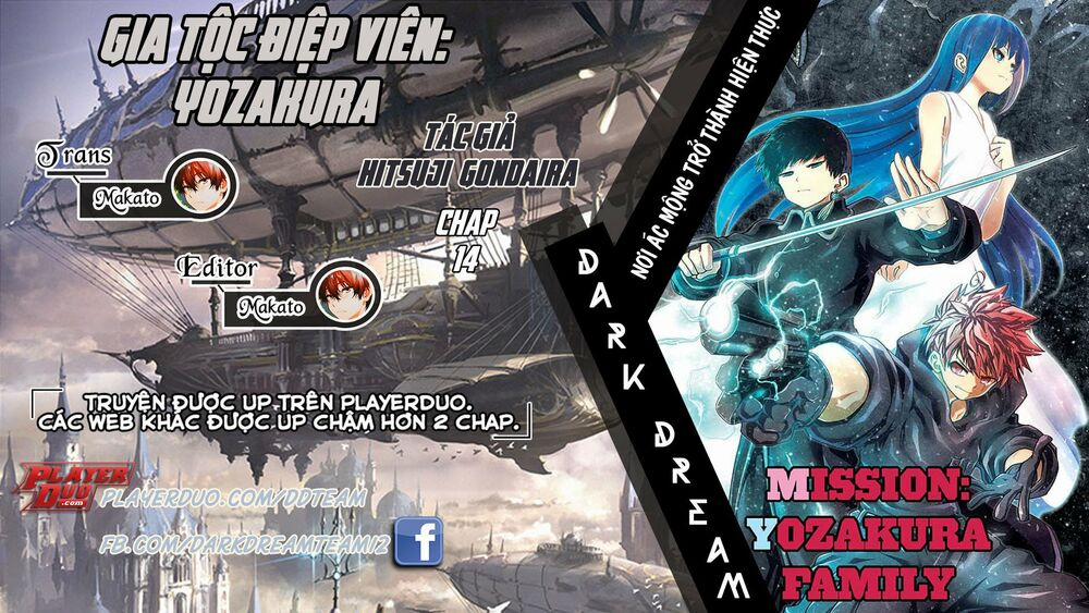 Gia Tộc Điệp Viên Yozakura 14 trang 0