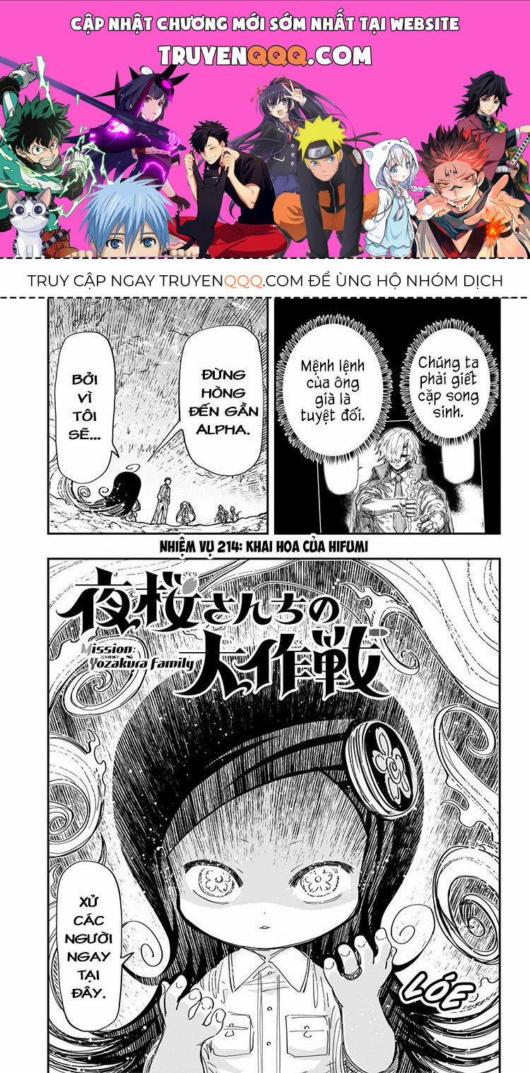 Gia Tộc Điệp Viên Yozakura 214 trang 0