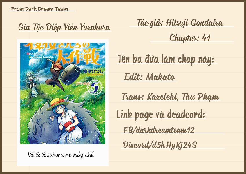 Gia Tộc Điệp Viên Yozakura 41 trang 0