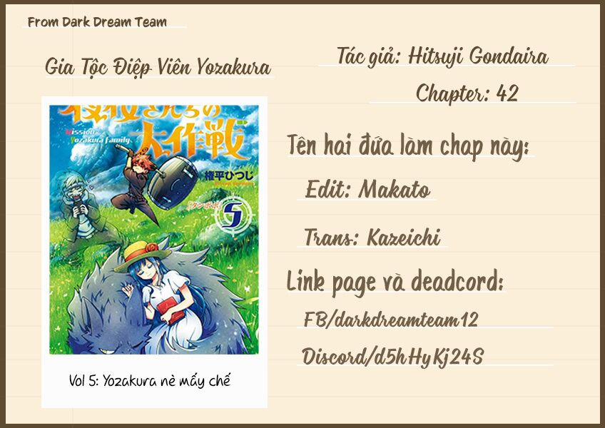 Gia Tộc Điệp Viên Yozakura 42 trang 0