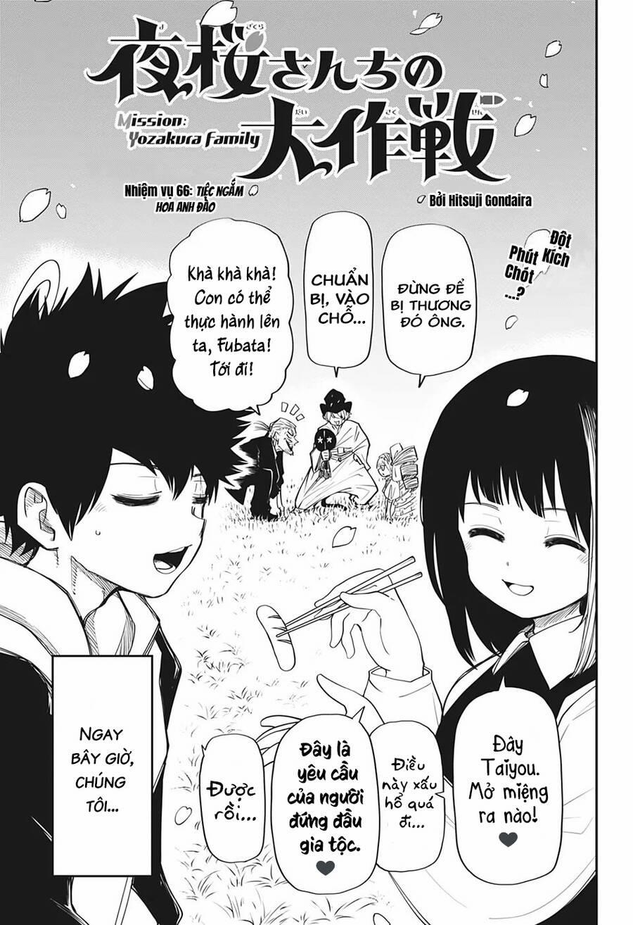 Gia Tộc Điệp Viên Yozakura 66 trang 1