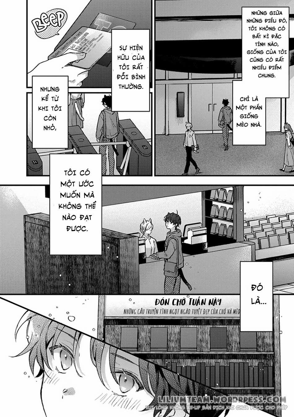 Giấc Mơ Về Bé Mèo Mun Của Chàng Hoàng Tử Sói? 1 trang 11