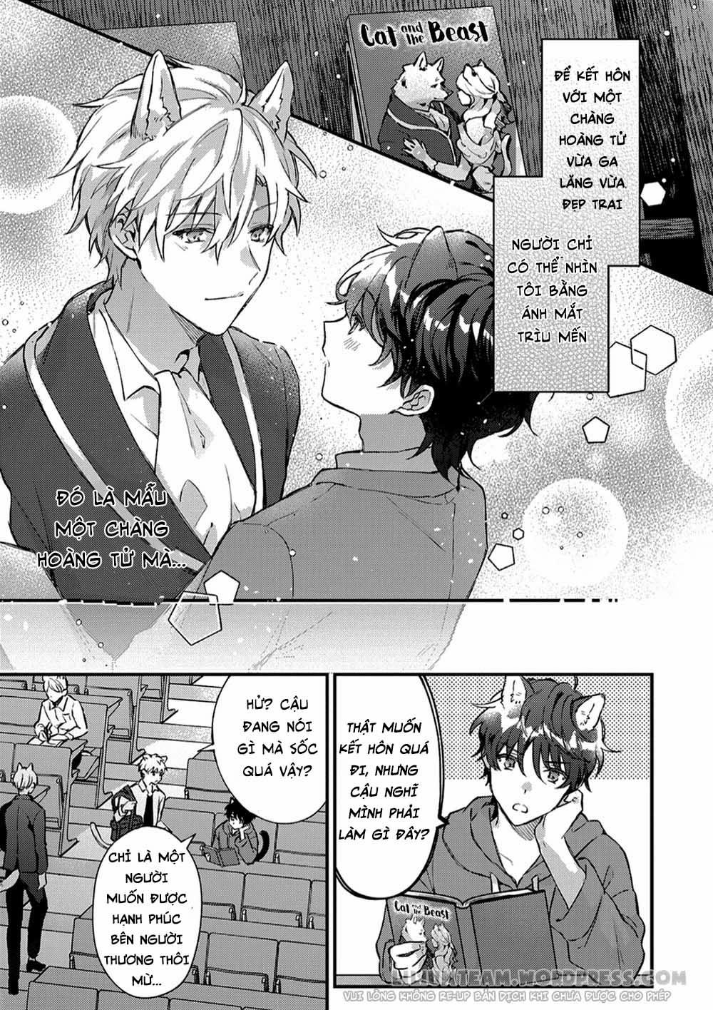 Giấc Mơ Về Bé Mèo Mun Của Chàng Hoàng Tử Sói? 1 trang 12