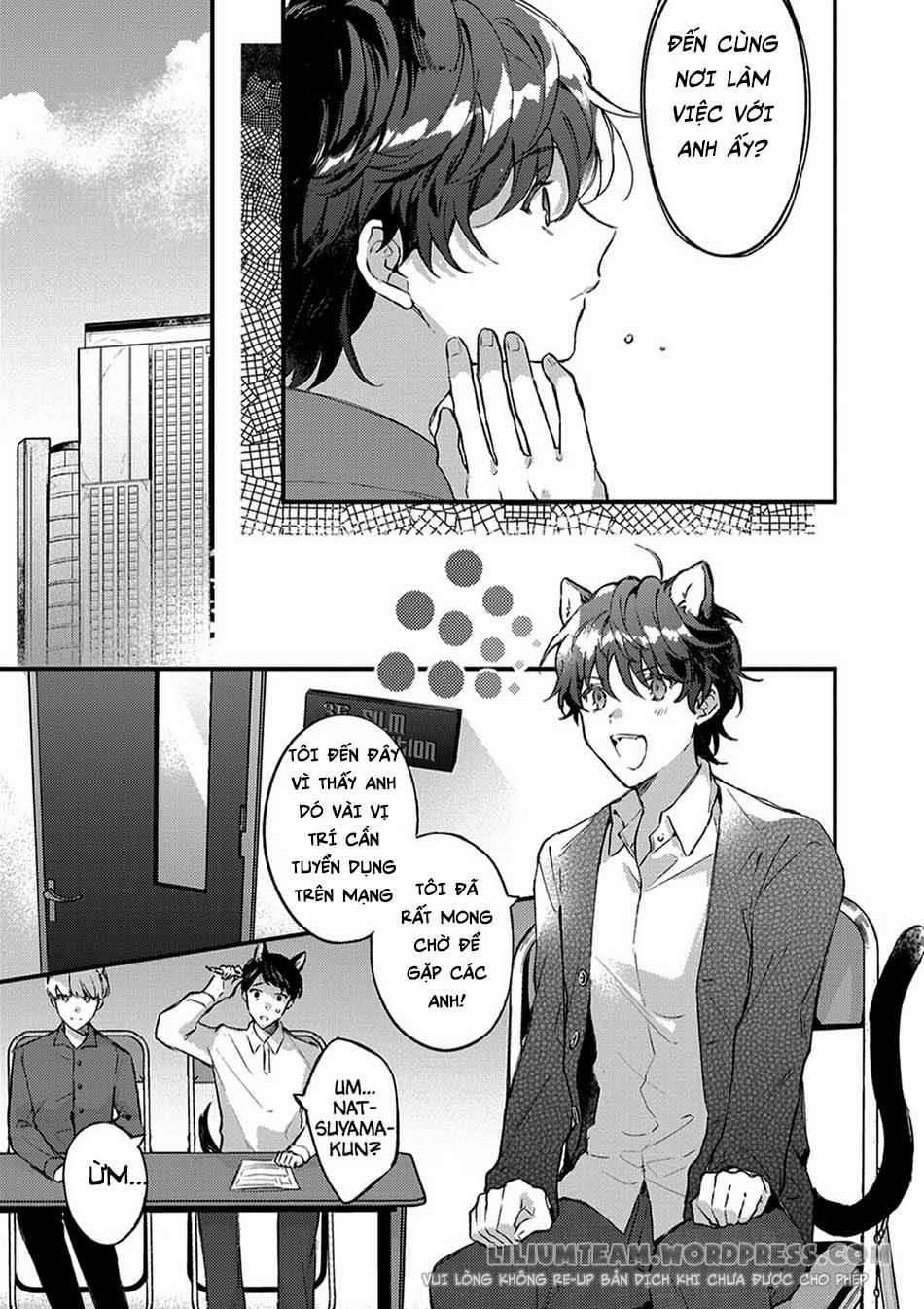 Giấc Mơ Về Bé Mèo Mun Của Chàng Hoàng Tử Sói? 1 trang 14