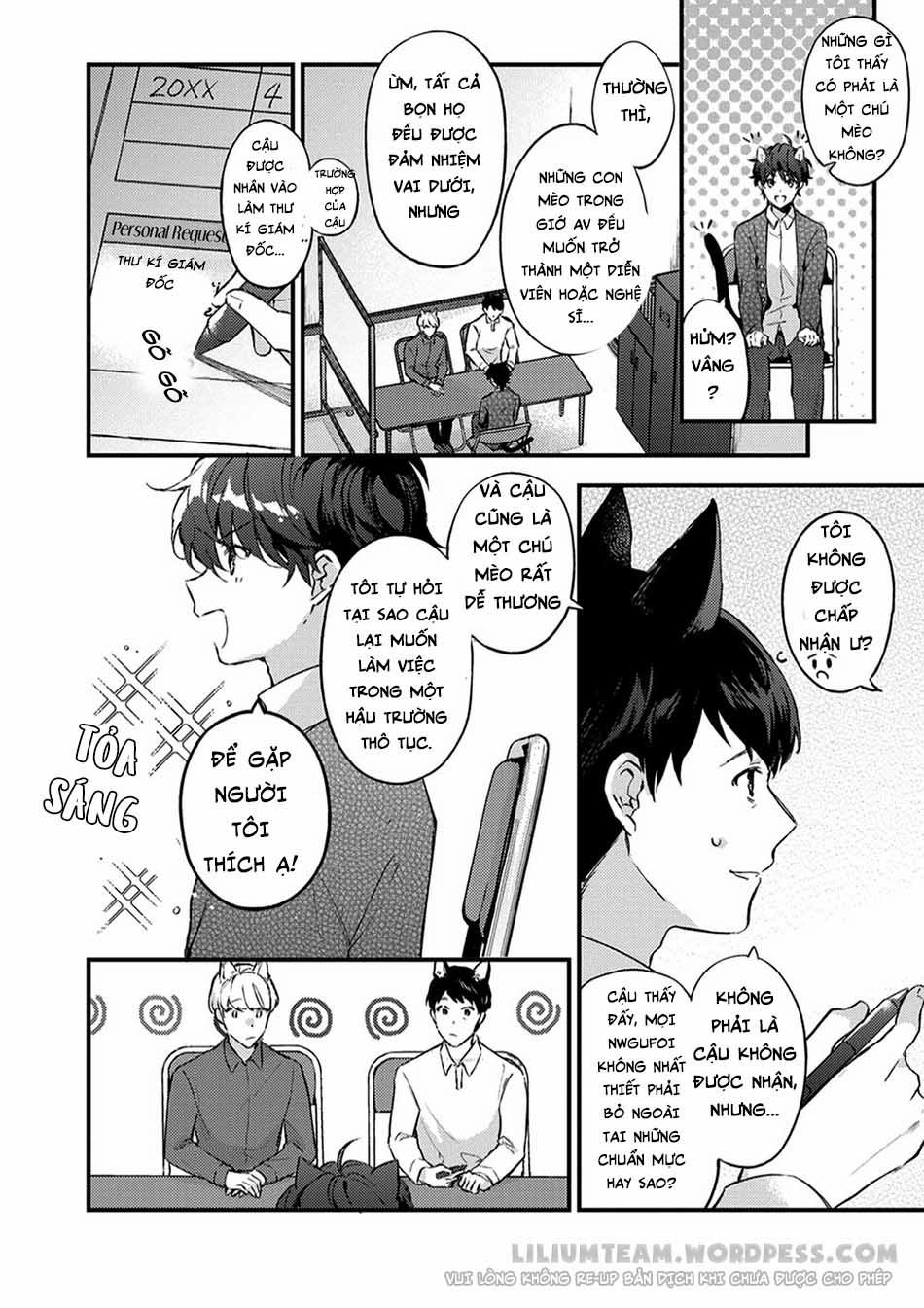 Giấc Mơ Về Bé Mèo Mun Của Chàng Hoàng Tử Sói? 1 trang 15