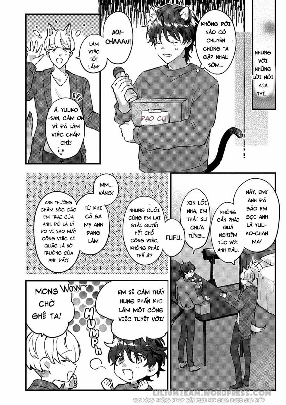 Giấc Mơ Về Bé Mèo Mun Của Chàng Hoàng Tử Sói? 1 trang 19