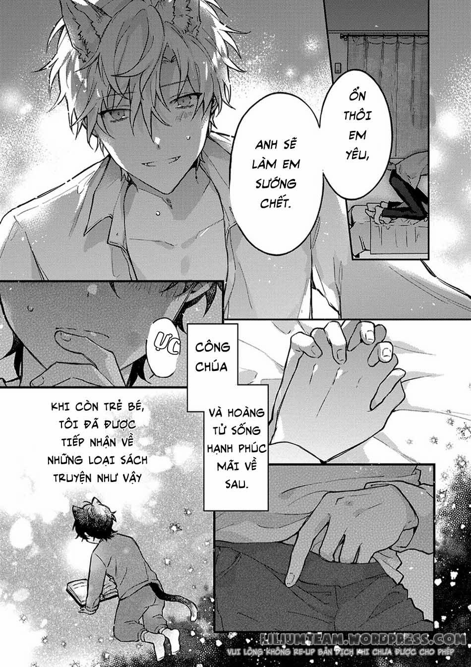 Giấc Mơ Về Bé Mèo Mun Của Chàng Hoàng Tử Sói? 1 trang 5