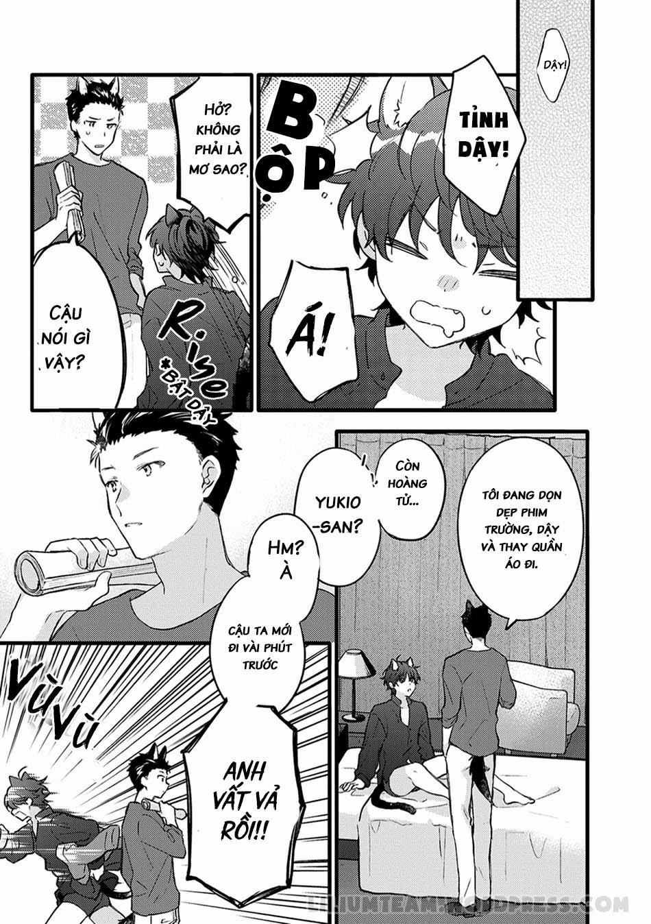 Giấc Mơ Về Bé Mèo Mun Của Chàng Hoàng Tử Sói? 2 trang 8