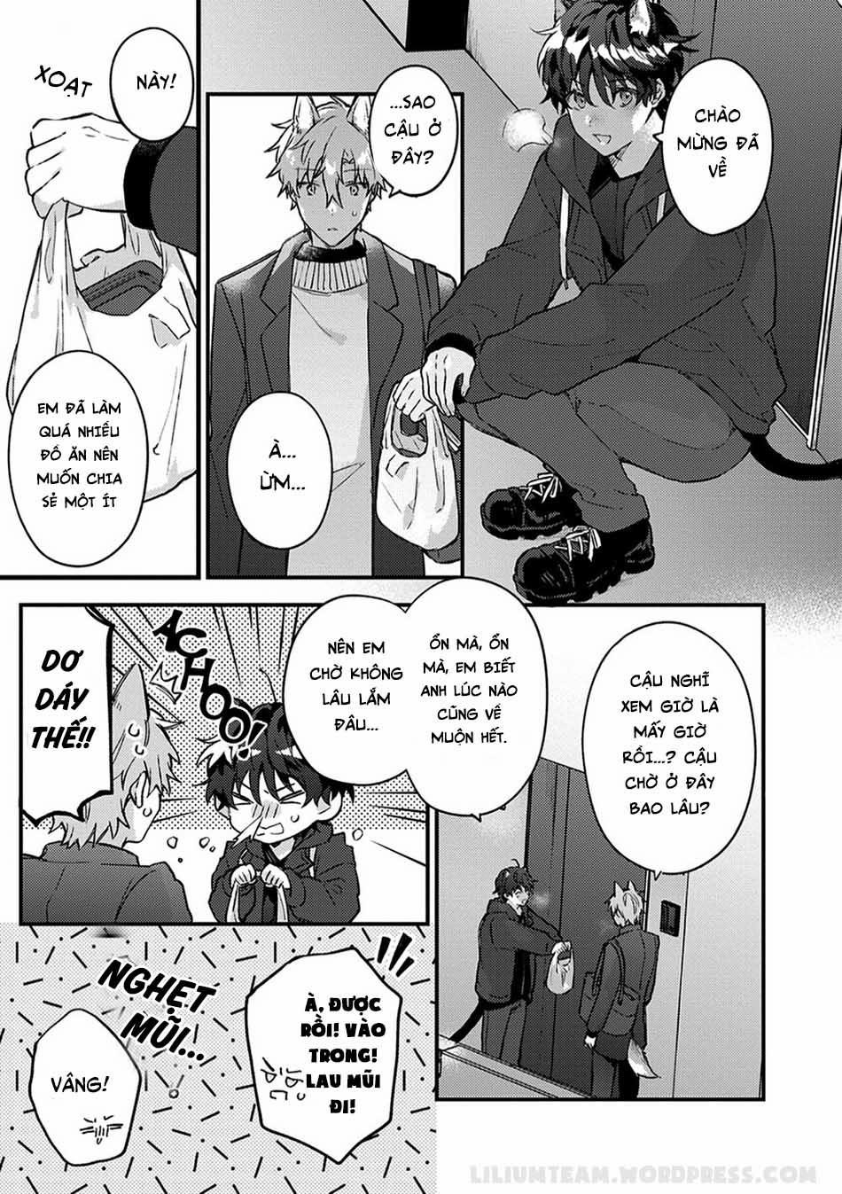 Giấc Mơ Về Bé Mèo Mun Của Chàng Hoàng Tử Sói? 3 trang 16