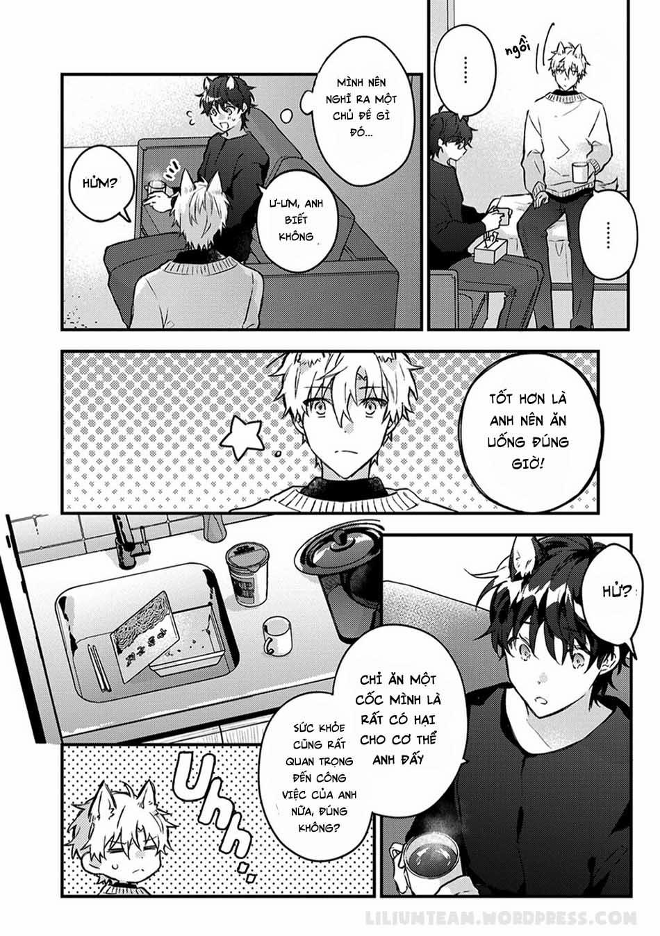 Giấc Mơ Về Bé Mèo Mun Của Chàng Hoàng Tử Sói? 3 trang 19