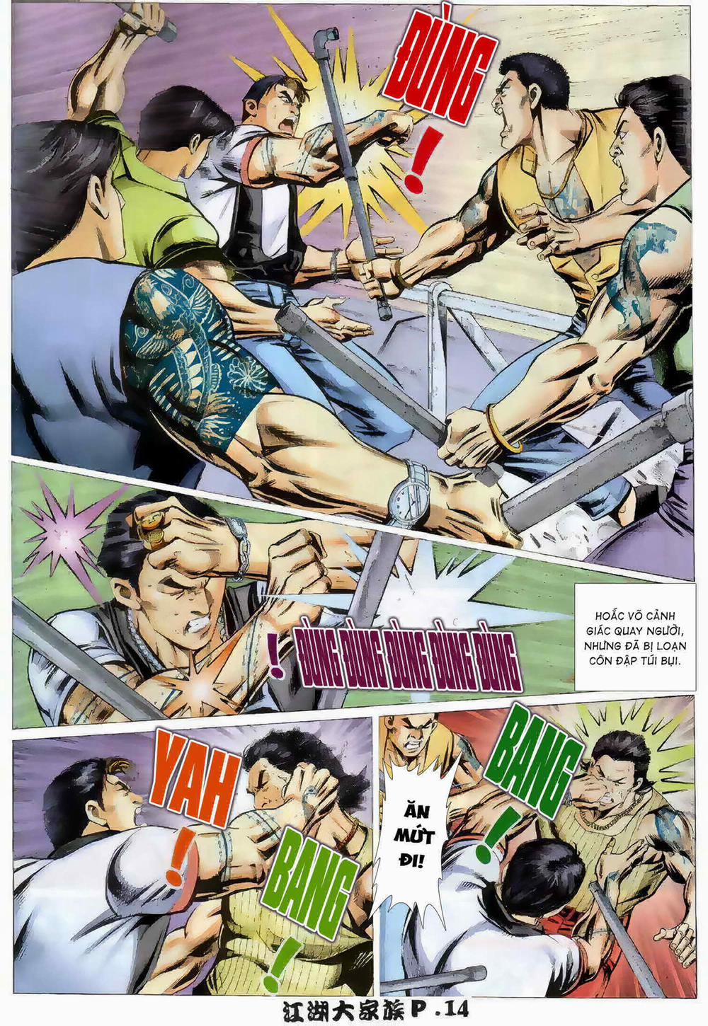 Giang Hồ Đại Gia Tộc 10 trang 11