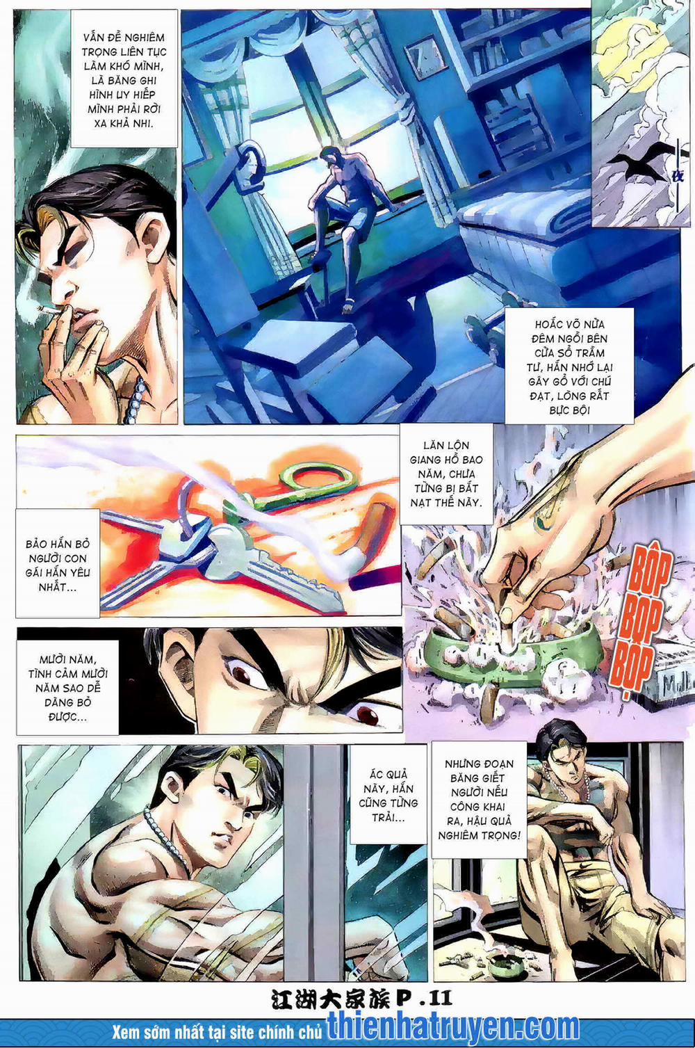 Giang Hồ Đại Gia Tộc 11 trang 10