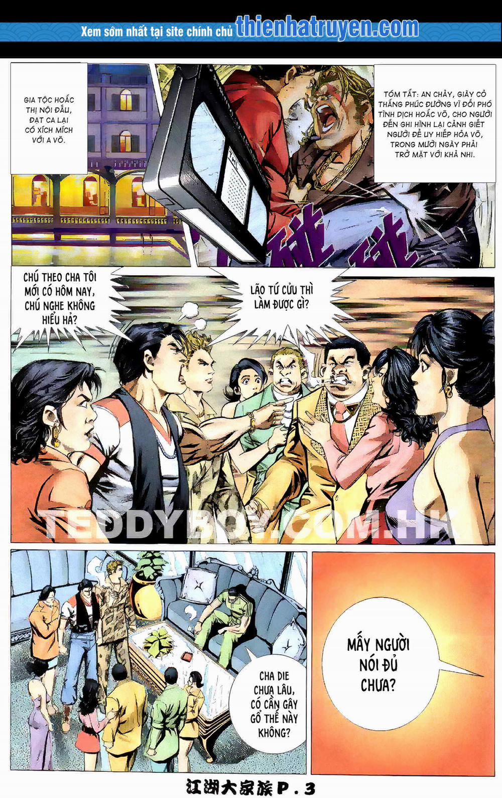 Giang Hồ Đại Gia Tộc 11 trang 2