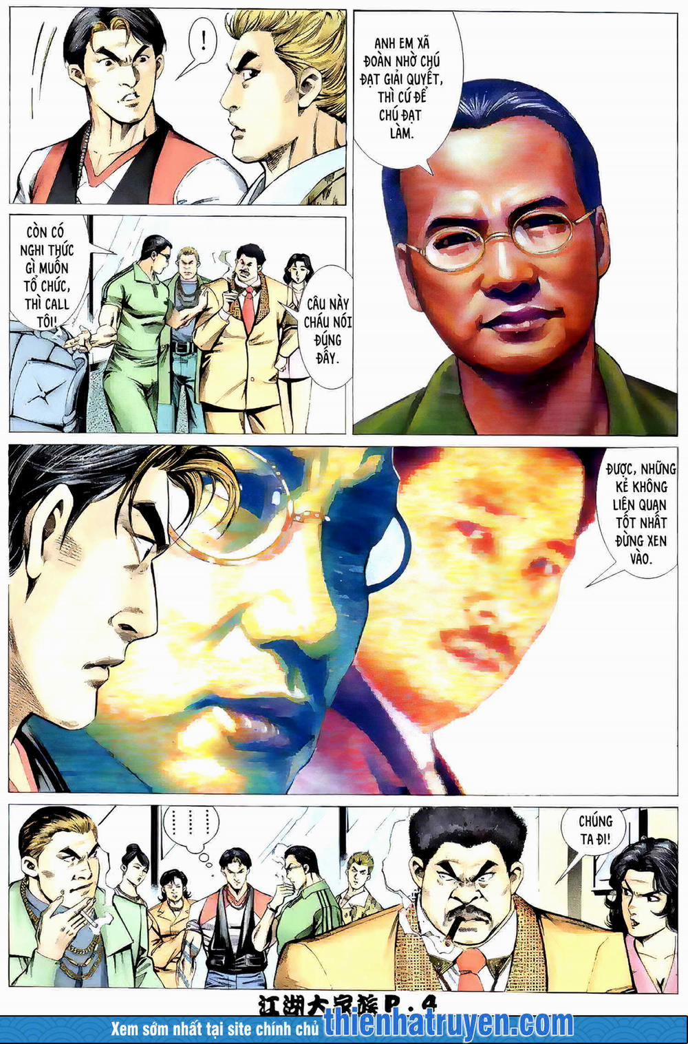 Giang Hồ Đại Gia Tộc 11 trang 3