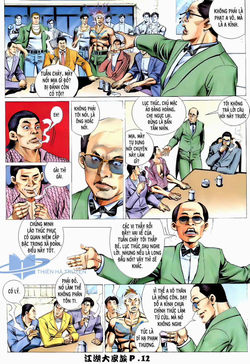 Giang Hồ Đại Gia Tộc 12 trang 10