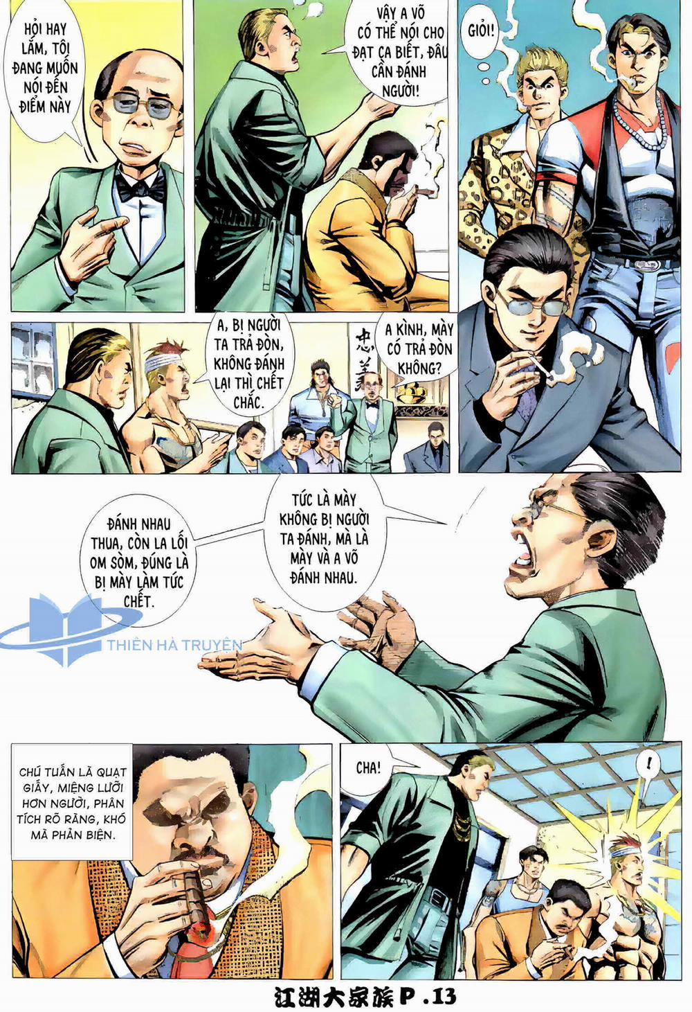 Giang Hồ Đại Gia Tộc 12 trang 11