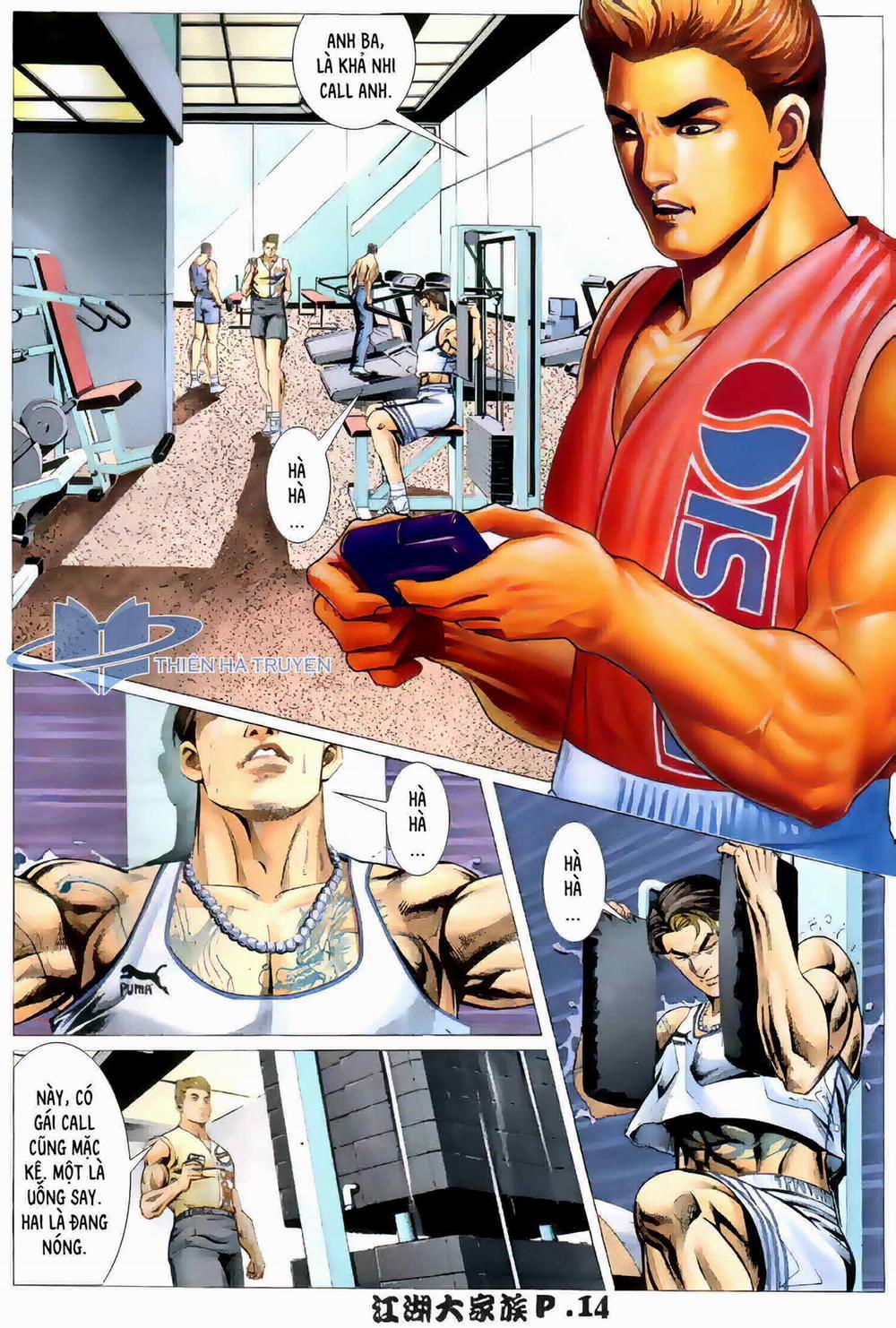 Giang Hồ Đại Gia Tộc 13 trang 11