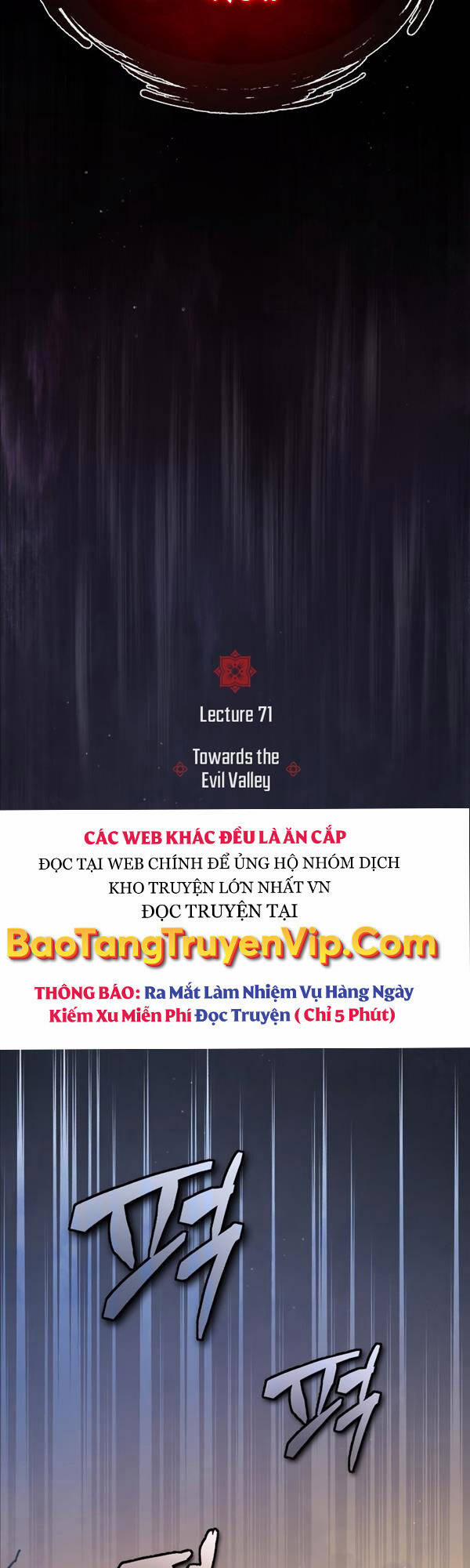 Giảng Sư Đứng Đầu, Baek Sư Phụ 71 trang 1