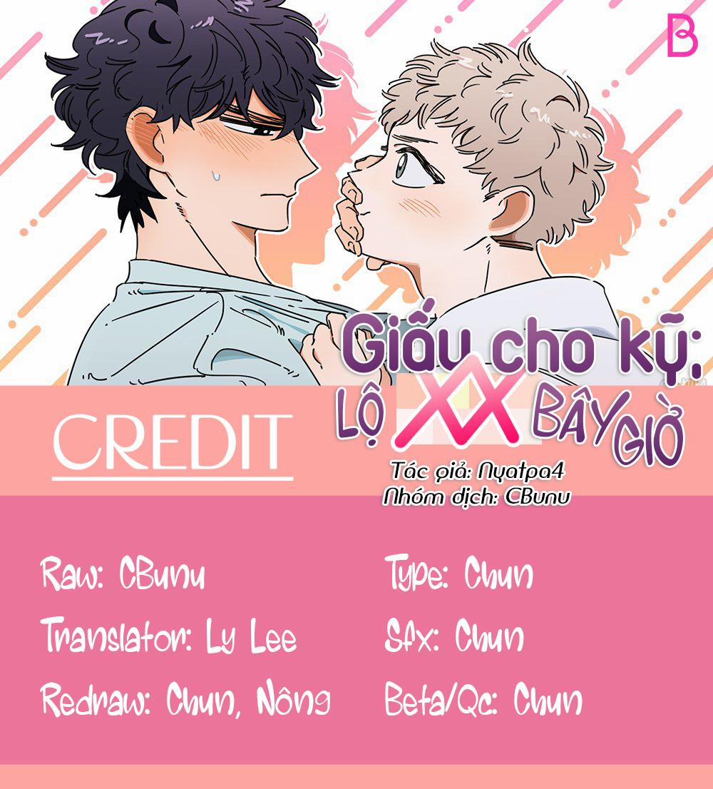 Giấu cho kỹ; lộ XX bây giờ 1 trang 0