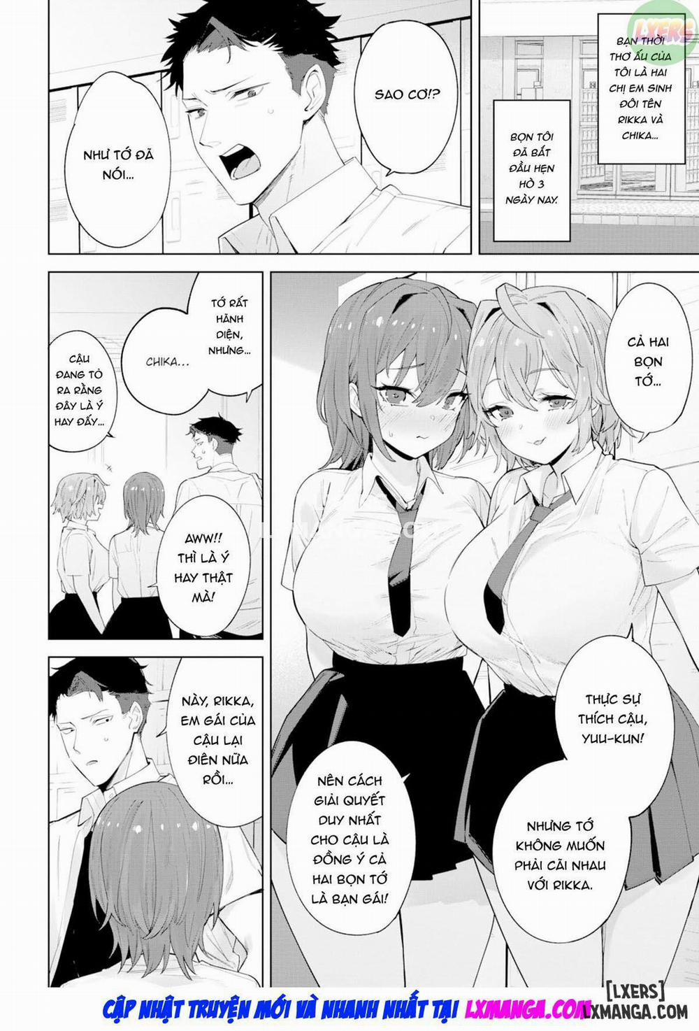 Girlfriend Sisters Oneshot trang 4