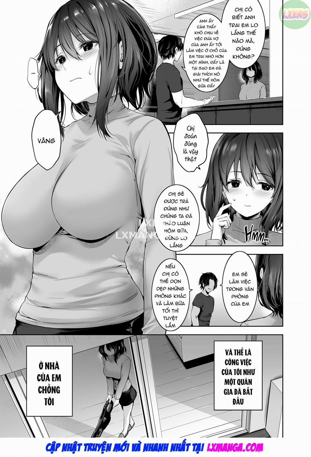 Gitei no Kaseifu o Suru Hitozuma Otto no Shiranai Aida ni Netorarete yuku Hibi Oneshot trang 8