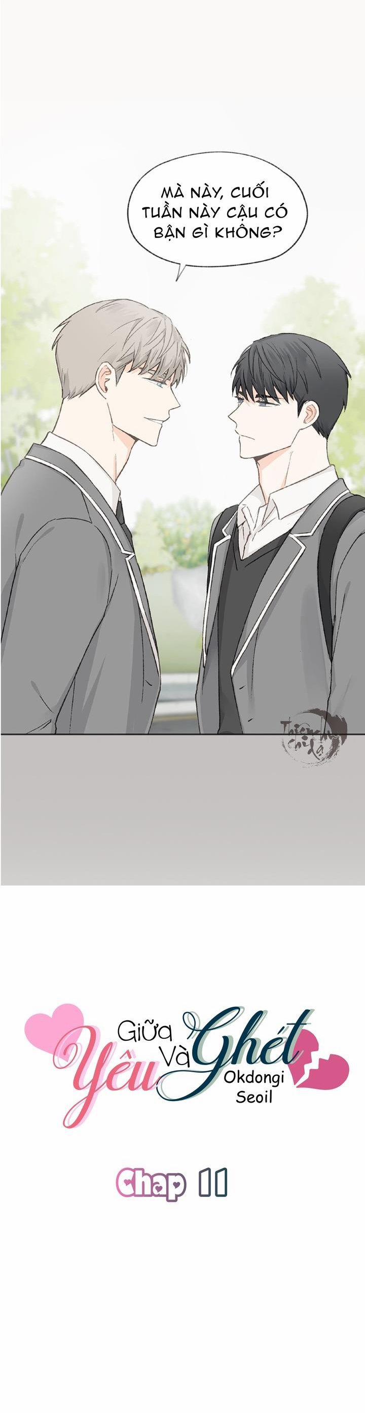 Giữa Yêu Và Ghét 11 trang 4